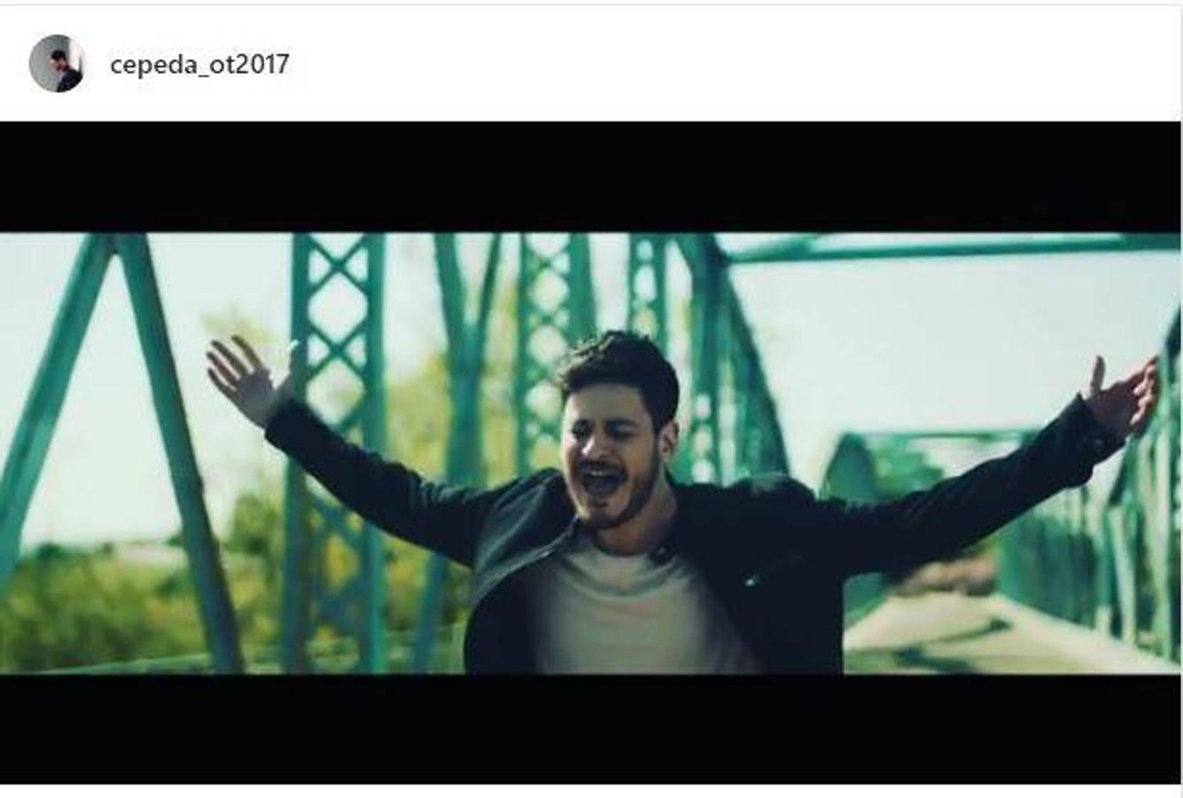 Cepeda. El cantante ya ha lanzado su primer single. En su cuenta de Instagram ya se puede ver un avance del clip de su tema «Esta vez»
