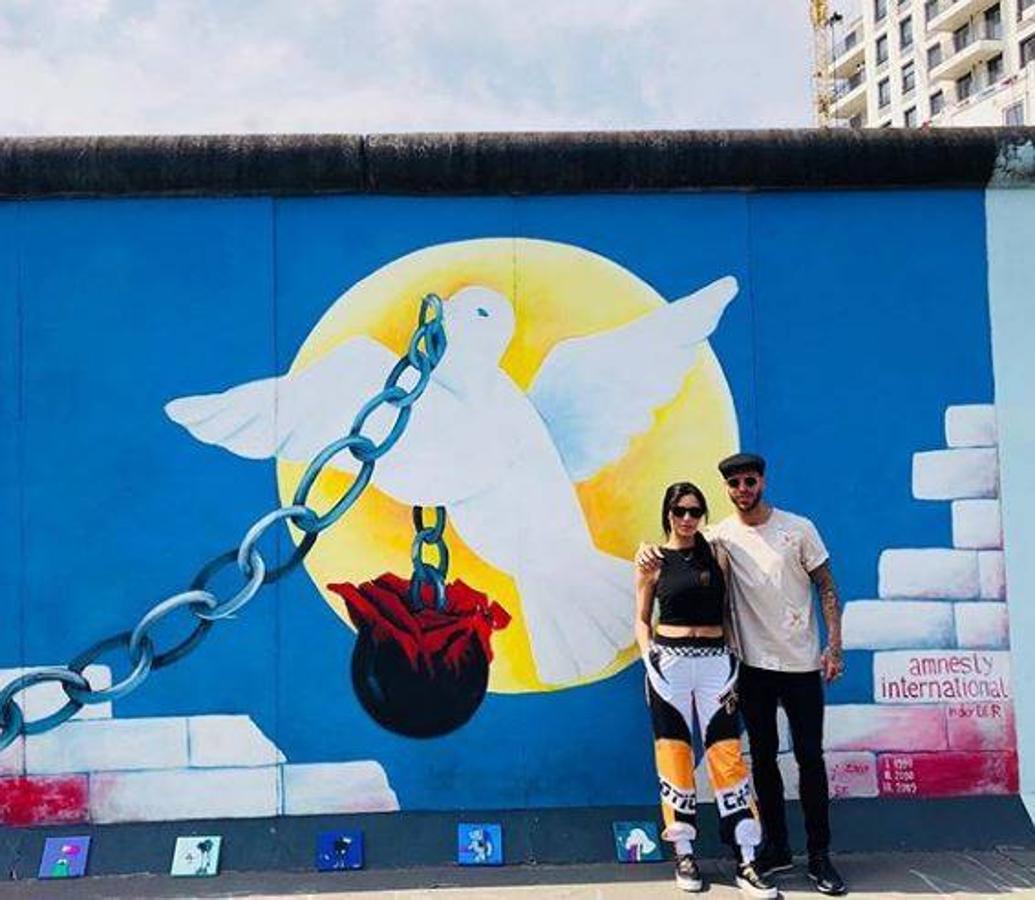 Pilar Rubio. La modelo y el jugador del Real Madrid, Sergio Ramos, están pasando unos días de descanso en Berlín antes de que el futbolista se incorpore a los entrenamientos con la selección española para afrontar este Mundial de Rusia