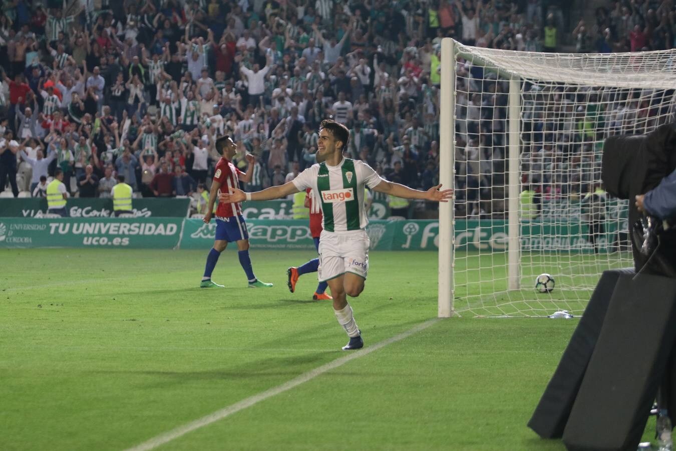 En imágenes, las mejores jugadas del Córdoba-Sporting