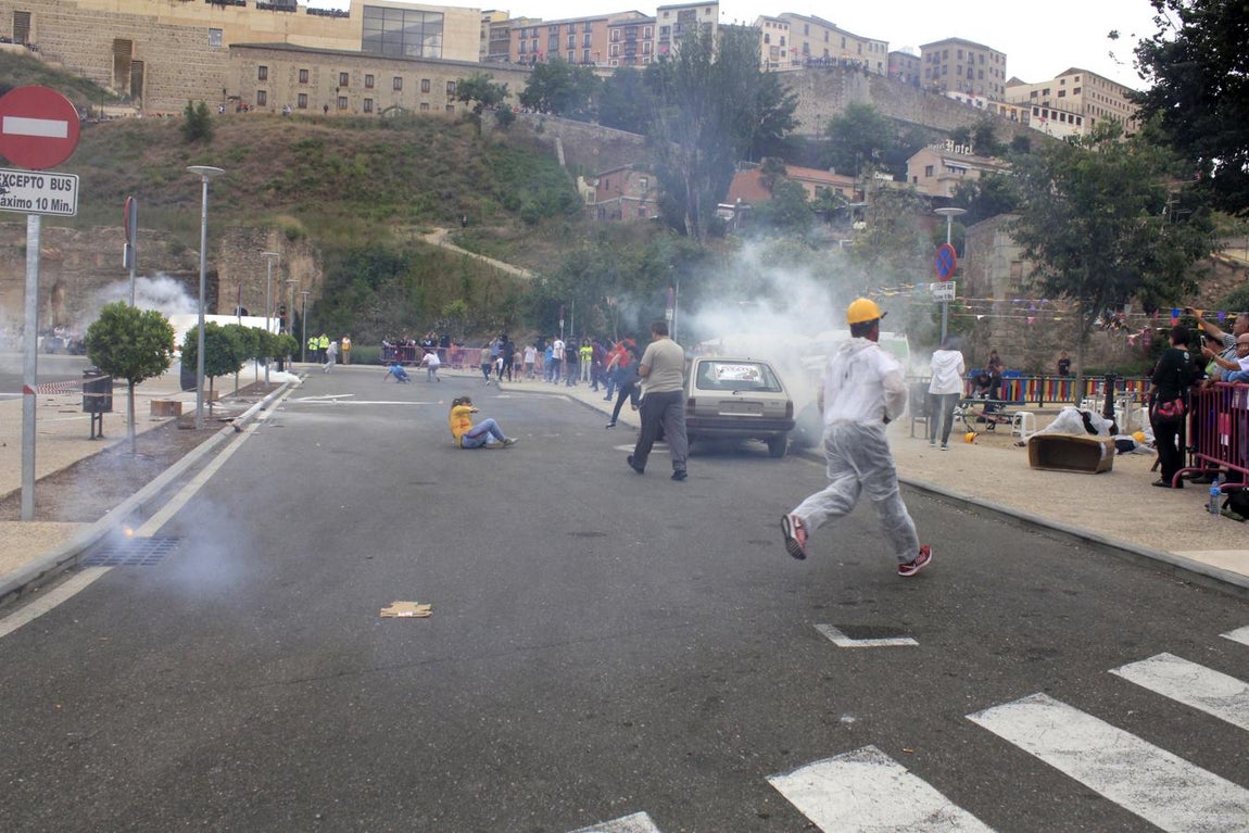 El simulacro de atentado terrorista de Toledo, en imágenes
