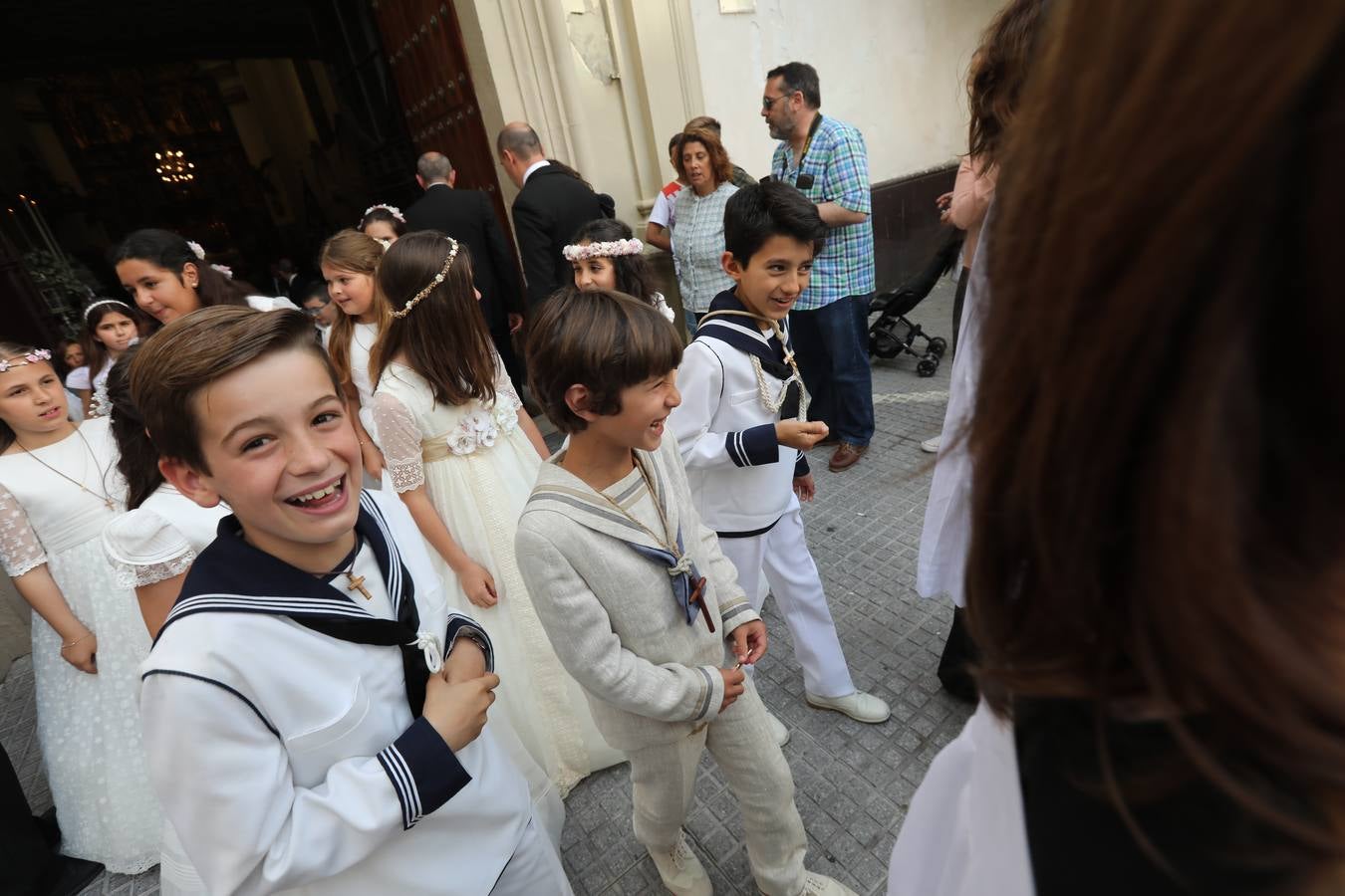 FOTOS: La procesión del Corpus Chico en Cádiz, en imágenes