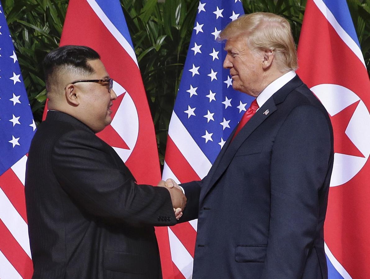 La histórica cumbre entre Donald Trump y Kim Jong-un, en imágenes