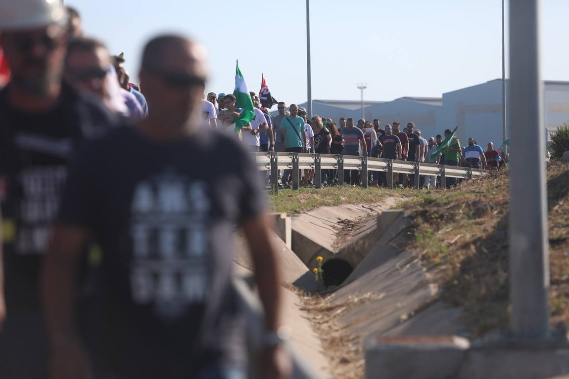 Las imágenes de la huelga del metal en la Bahía de Cádiz