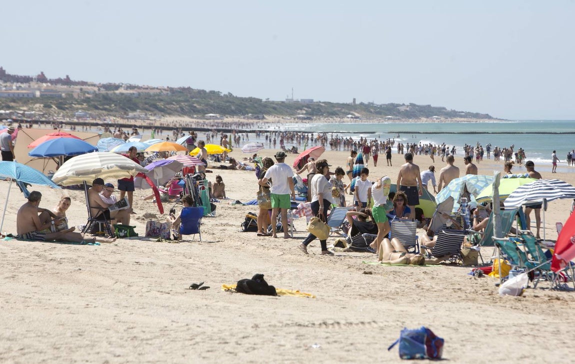 Playa de La Barrosa en Chiclana
