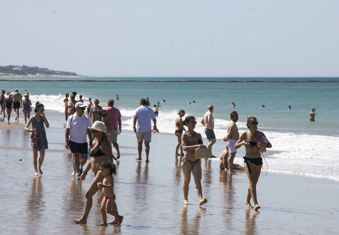 Playa de La Barrosa en Chiclana