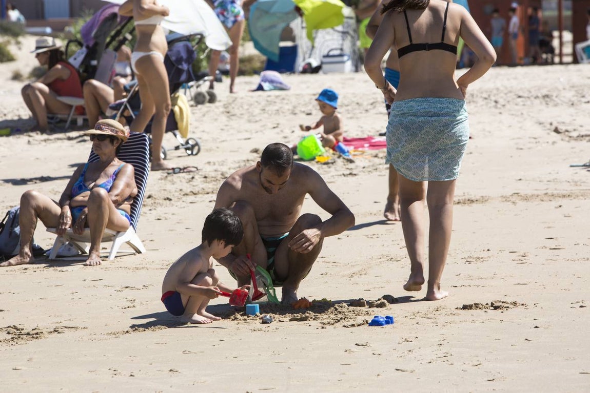 Playa de La Barrosa en Chiclana