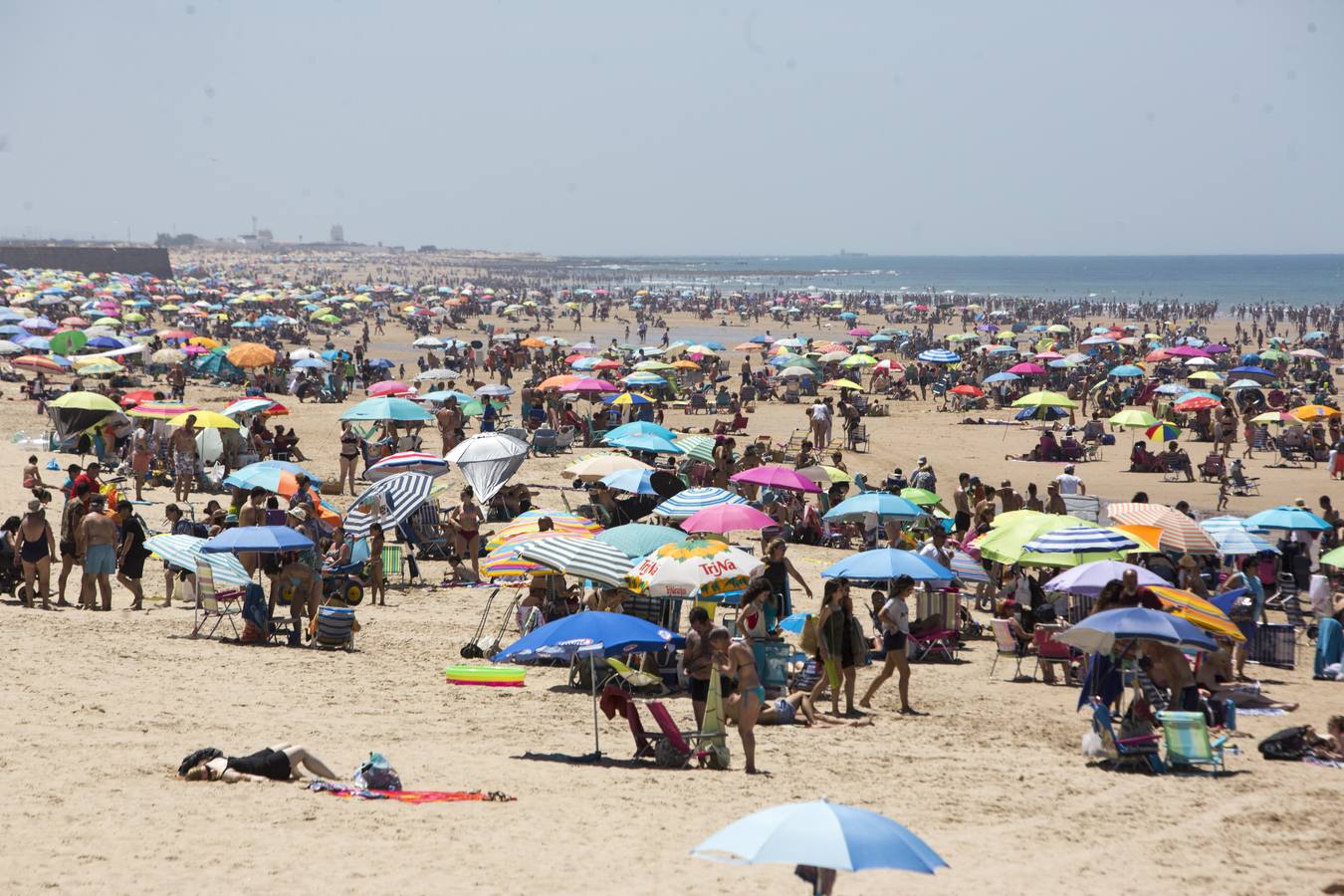 Playa de Cortadura en Cádiz capital