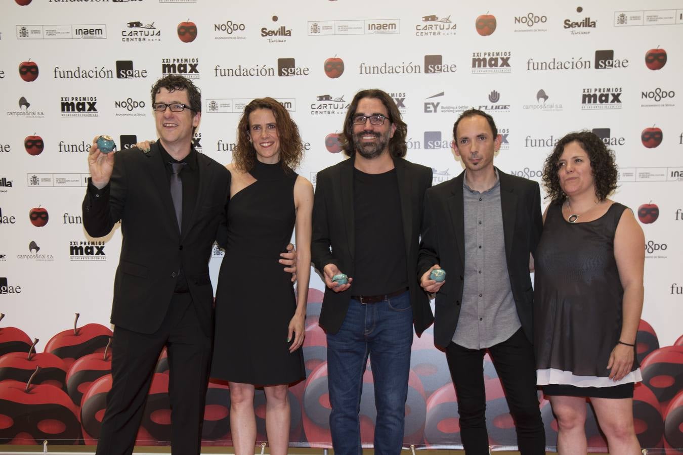 La alfombra roja de los Premios Max en Sevilla (I)