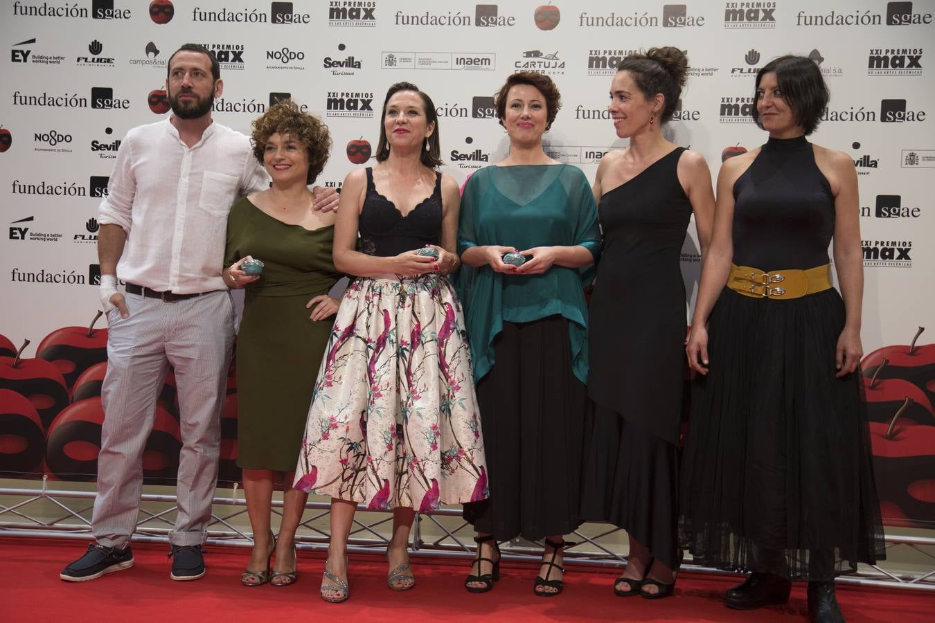 La alfombra roja de los Premios Max en Sevilla (II)