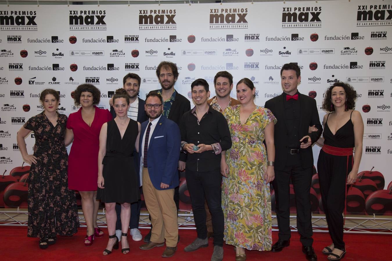 La alfombra roja de los Premios Max en Sevilla (I)