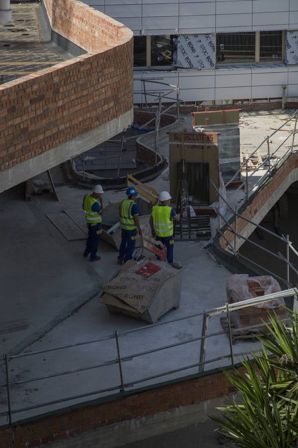 Las obras de ampliación de San Juan de Dios, en imágenes