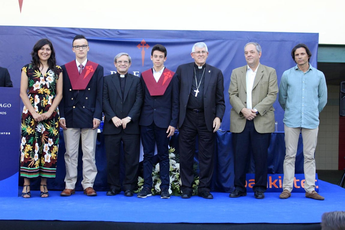 La graduación de los alumnos del colegio Santiago el Mayor de Toledo, en imágenes