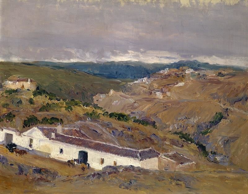 Aureliano de Beruete: Venta de Macho o La Venta del Castillo (1911). Museo del Prado. 