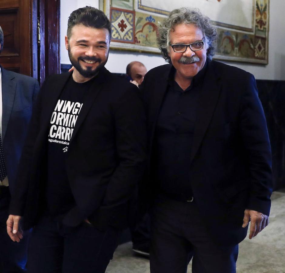 Gabriel Rufián: sus «looks» más extravagantes