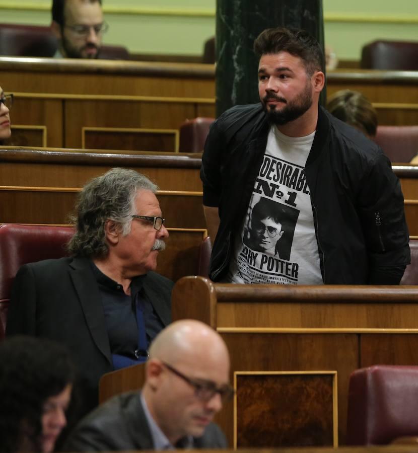 Gabriel Rufián: sus «looks» más extravagantes
