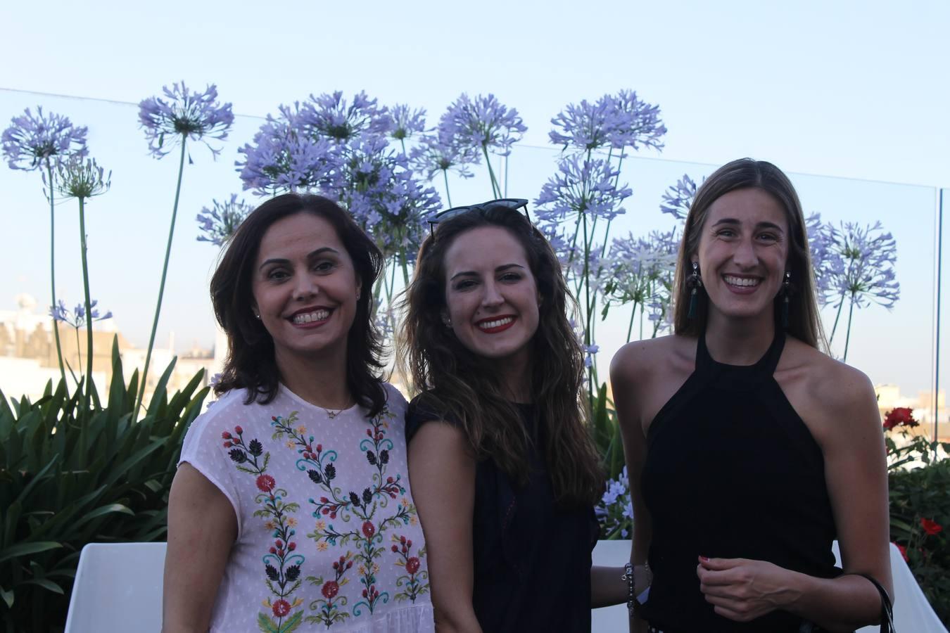 Rocío Gutiérrez, Alejandra Borrel y Mercedes Martel