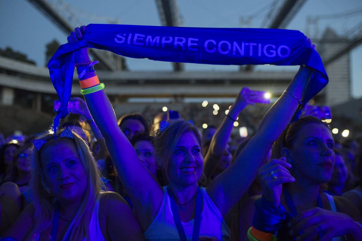 En imágenes, el concierto de David Bisbal en Sevilla