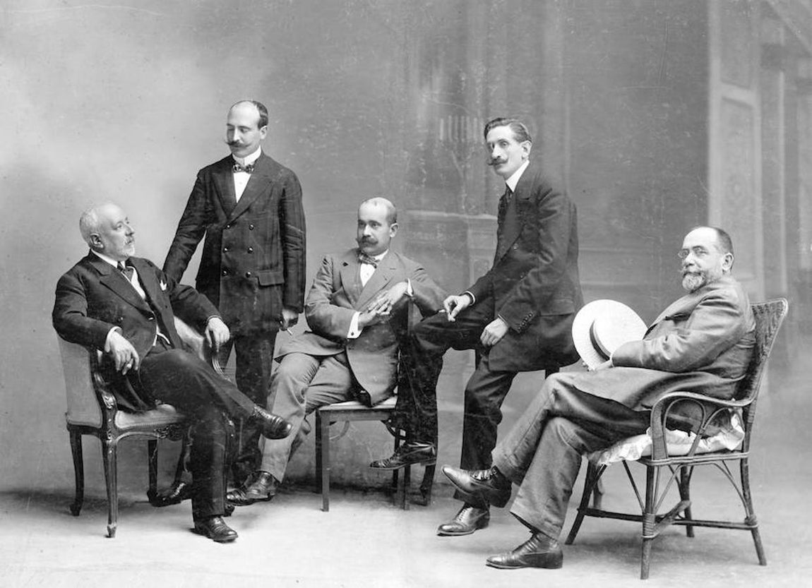 Torcuato Luca de Tena en una imagen a principios del siglo XIX. 