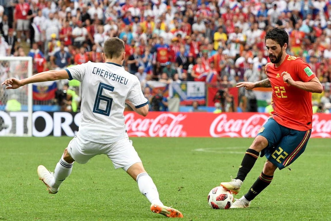 Las mejores imágenes del España-Rusia del Mundial 2018