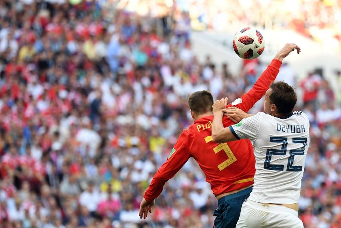 Las mejores imágenes del España-Rusia del Mundial 2018