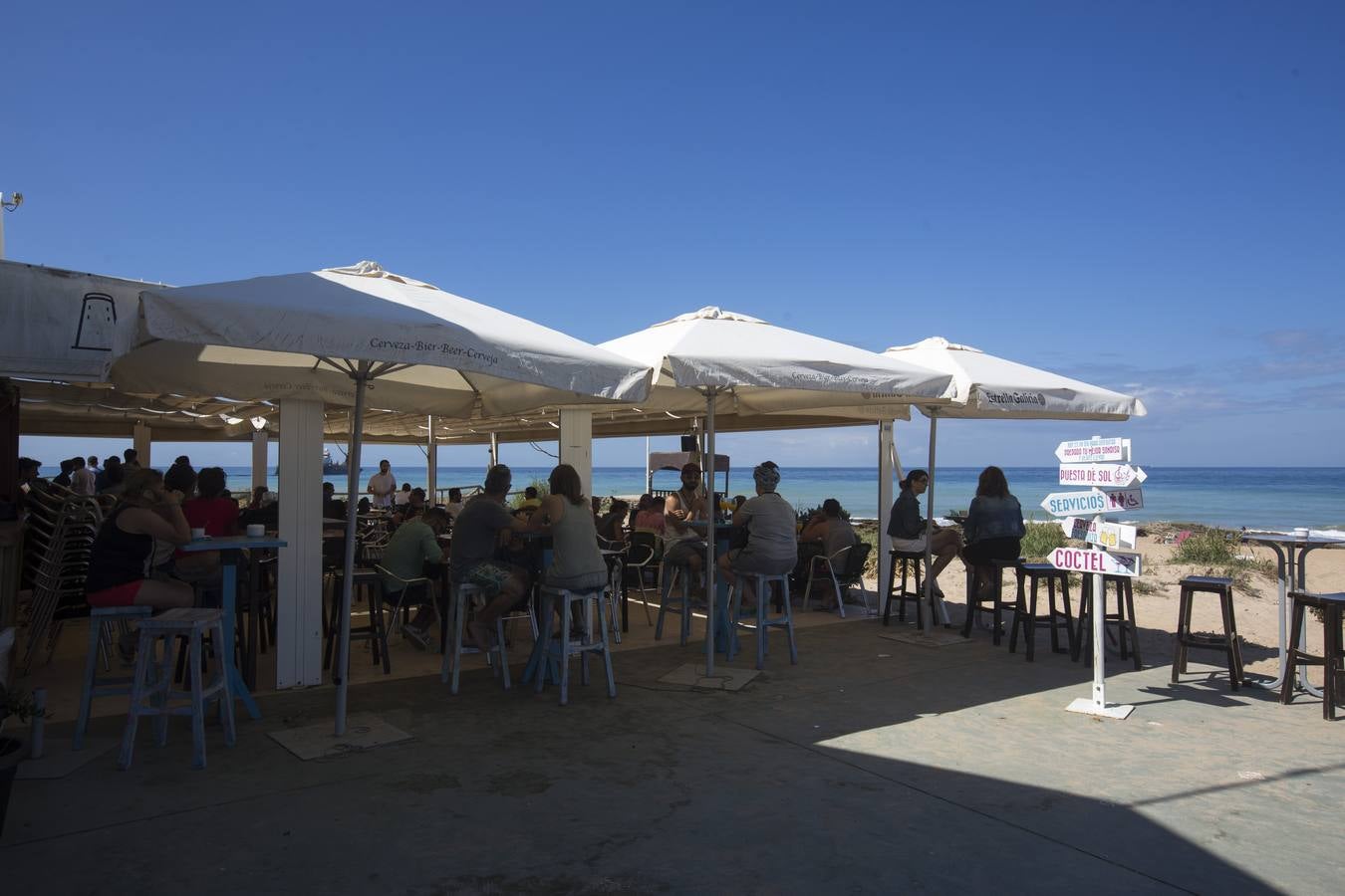 Manifestación en El Palmar