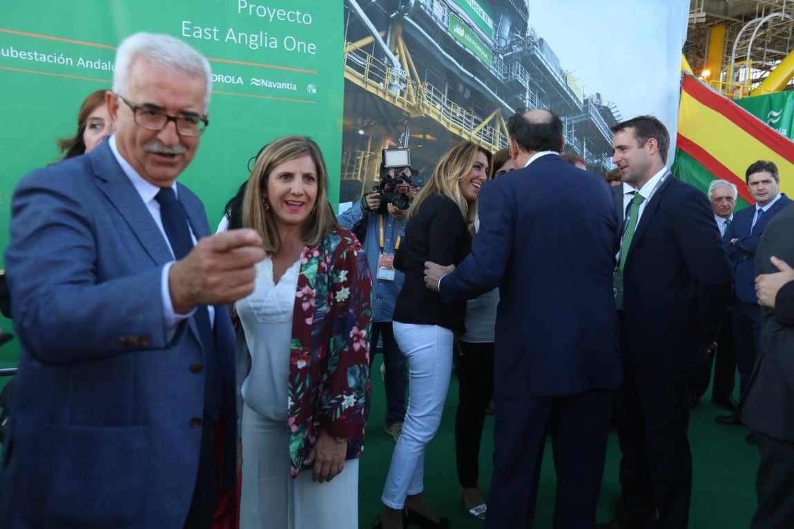 Navantia entrega la segunda plataforma eólica a Iberdrola