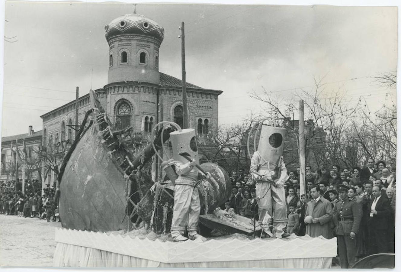 Fiesta del olivo en Mora. 1959. 