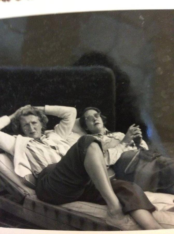 Victoria Kent y Louisse Crane. 