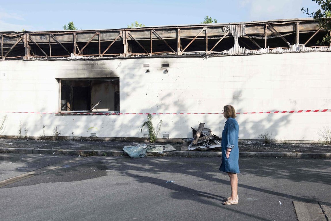 Las impresionantes fotografías que dejan tres noches de altercados