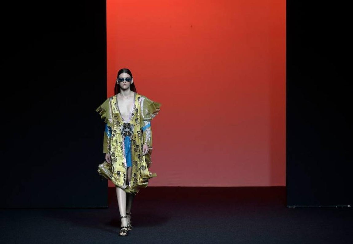 Glamour juvenil en el desfile de Custo Barcelona