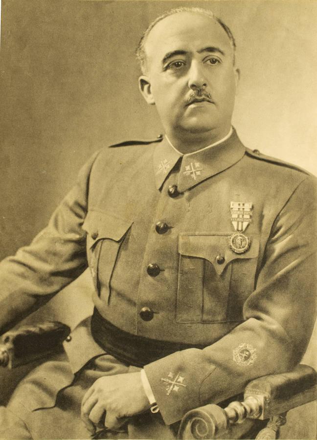 Retrato de Francisco Franco en 1949. 