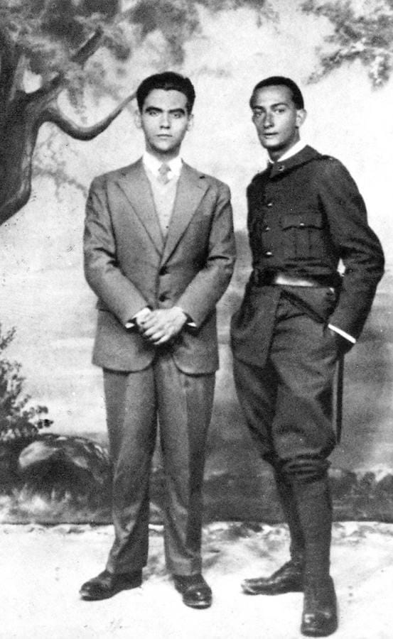 García Lorca y Salvador Dalí. 