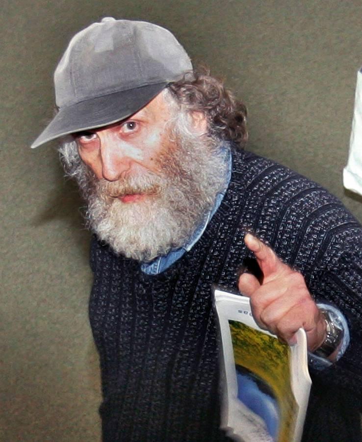 Bobby Fischer después de ser detenido en Tokyo. 