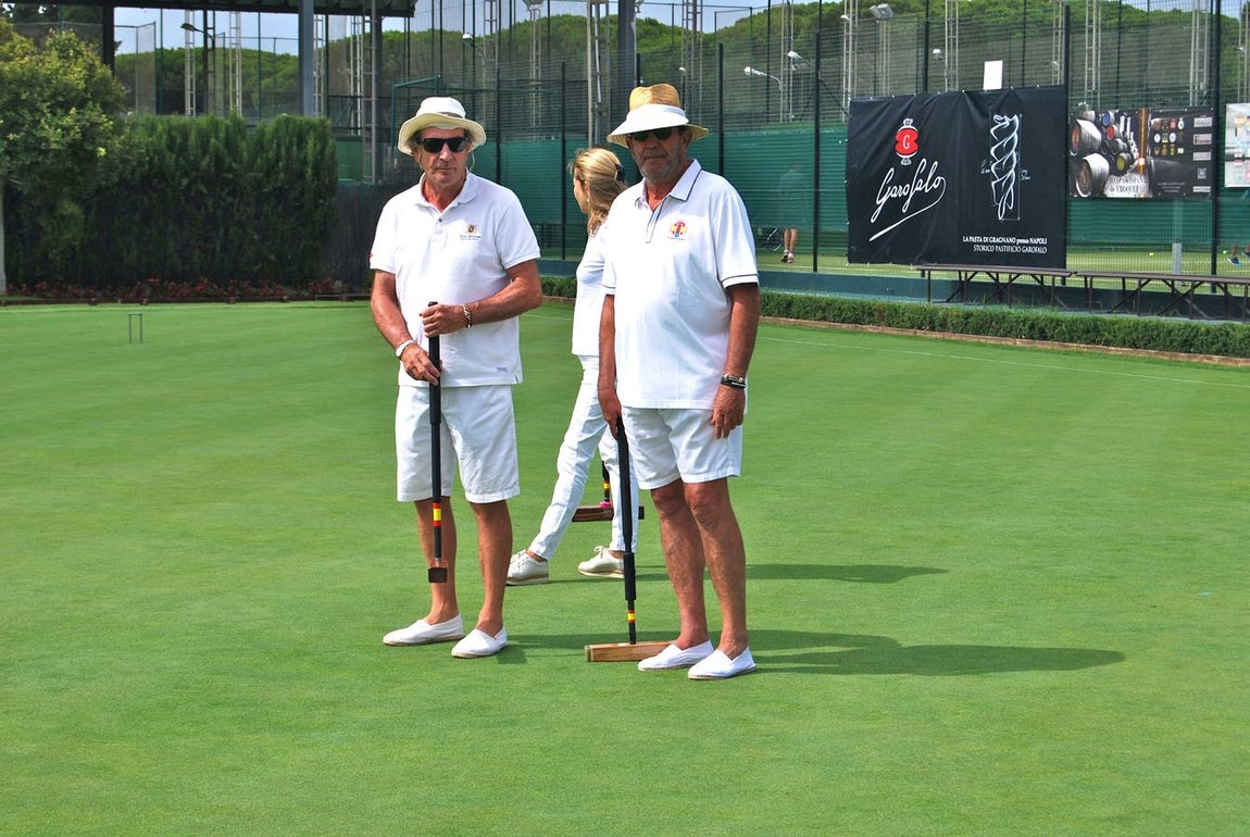 Jugadores en el campo