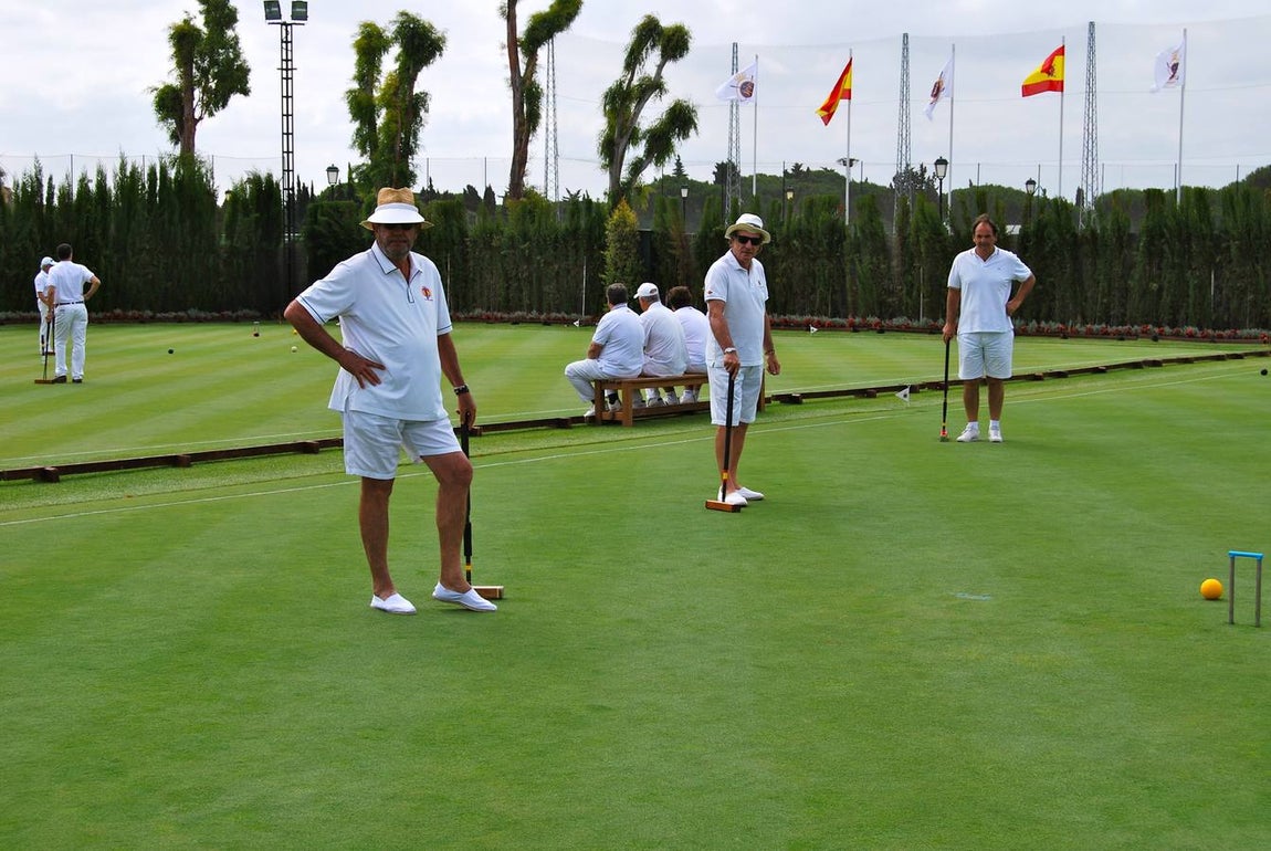 Jugadores en el campo