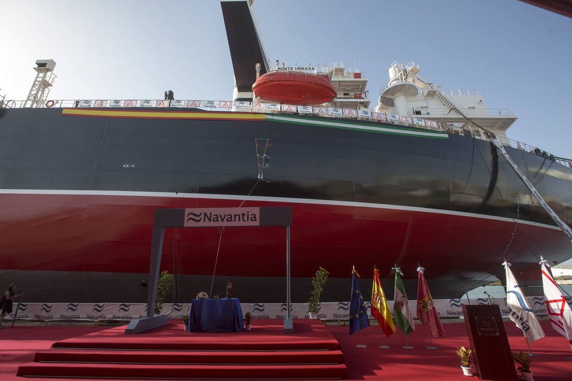 Navantia entrega su petrolero &#039;Monte Urbasa&#039;
