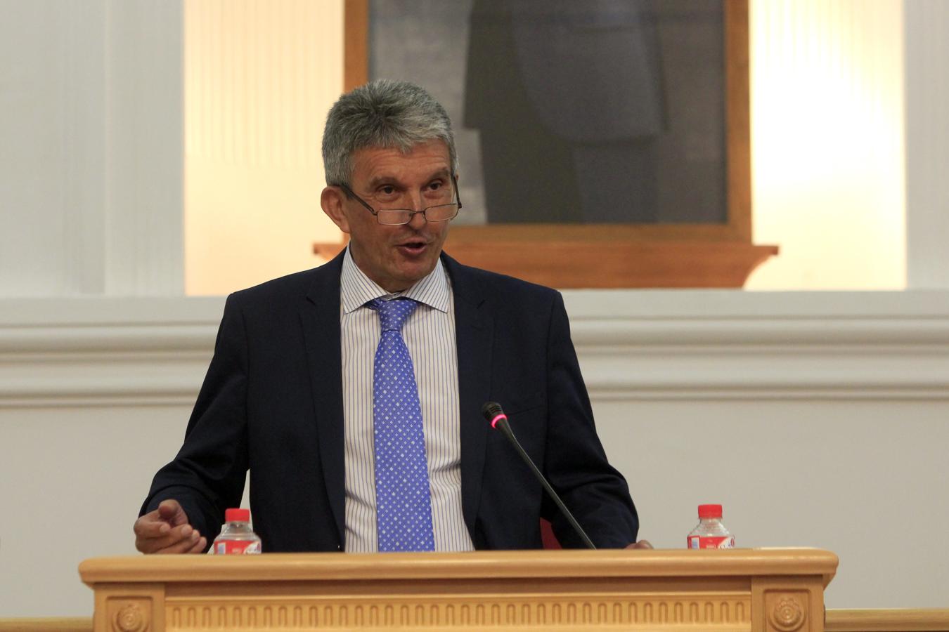 José Pablo Sabrido, portavoz del PSOE en el Ayuntamiento. 