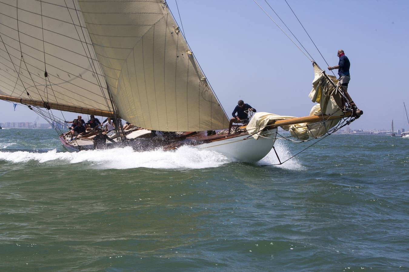 Regata Vela Clásica en Puerto Sherry