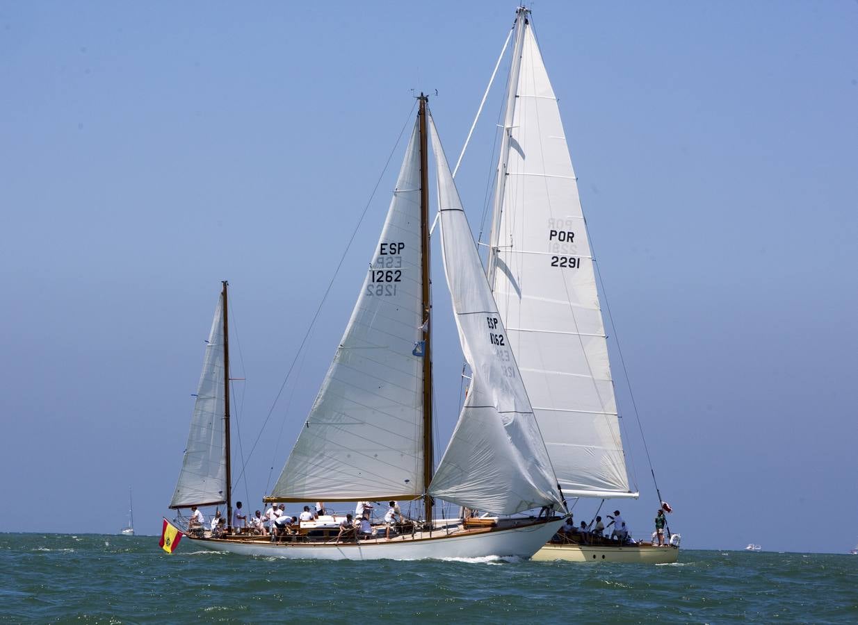 Regata Vela Clásica en Puerto Sherry