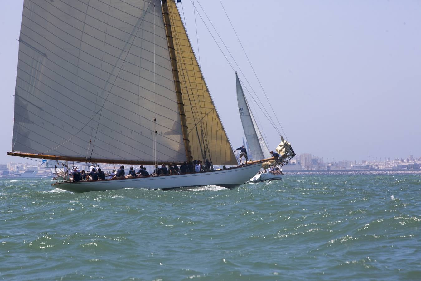 Regata Vela Clásica en Puerto Sherry