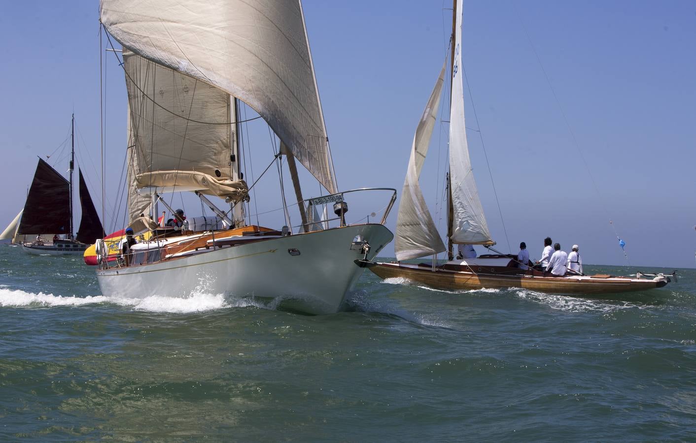 Regata Vela Clásica en Puerto Sherry