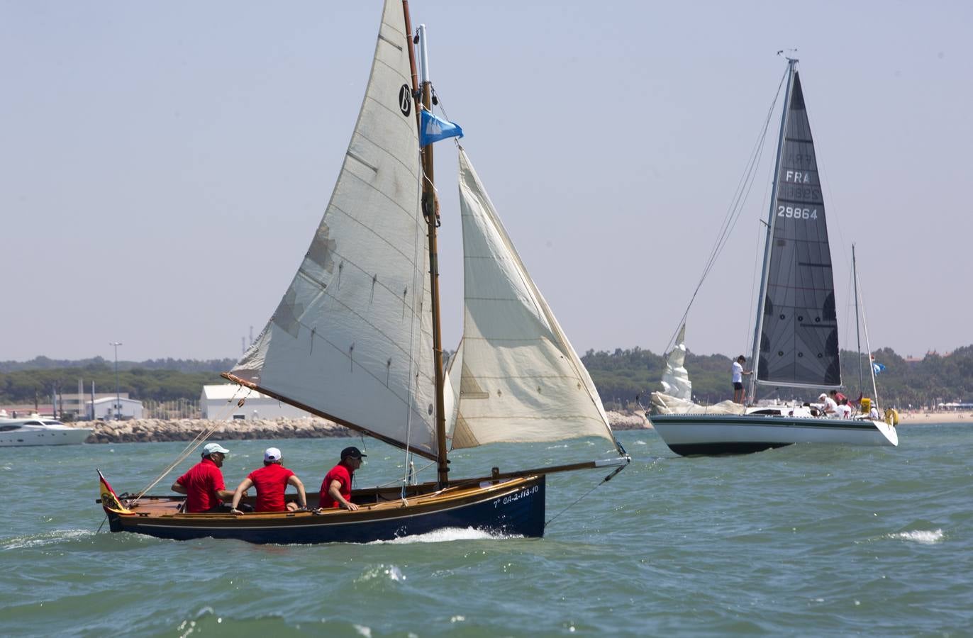 Regata Vela Clásica en Puerto Sherry