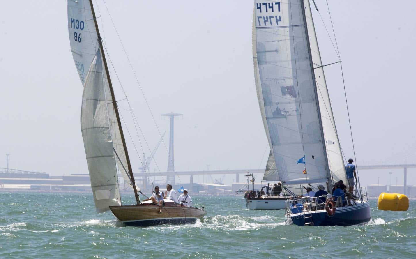 Regata Vela Clásica en Puerto Sherry