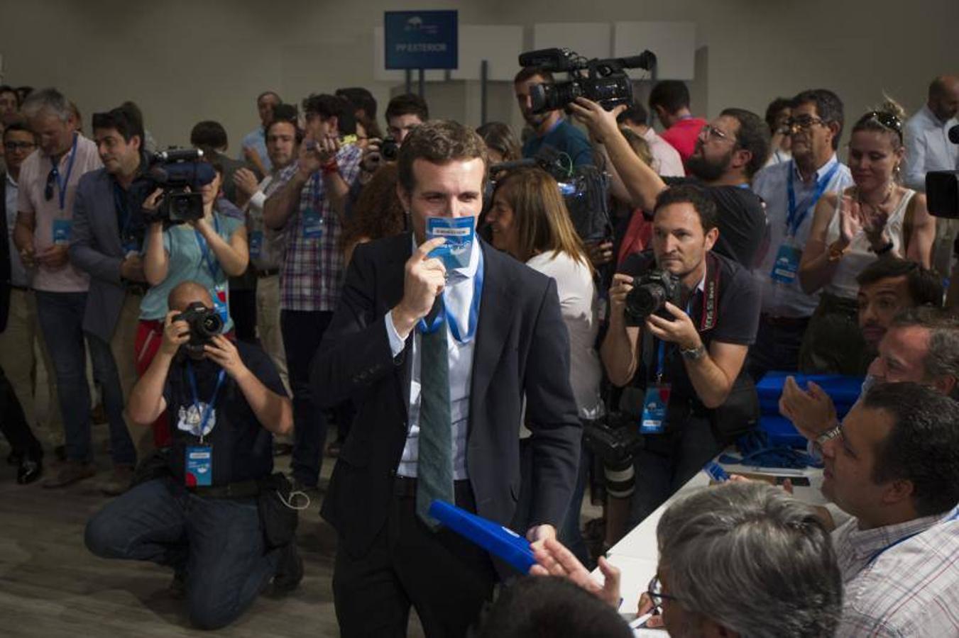 Pablo Casado, puntal de la juventud del PP