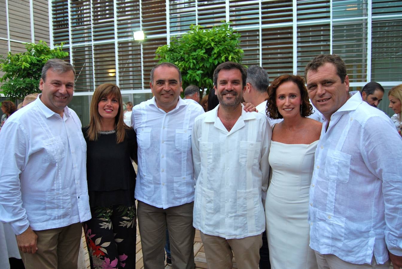 Rafael Fernández, María Ángeles Gigante, Manuel Cotorruelo, Ignacio Moreno Bustamante, Xenia Casanova y Nino Copano. 