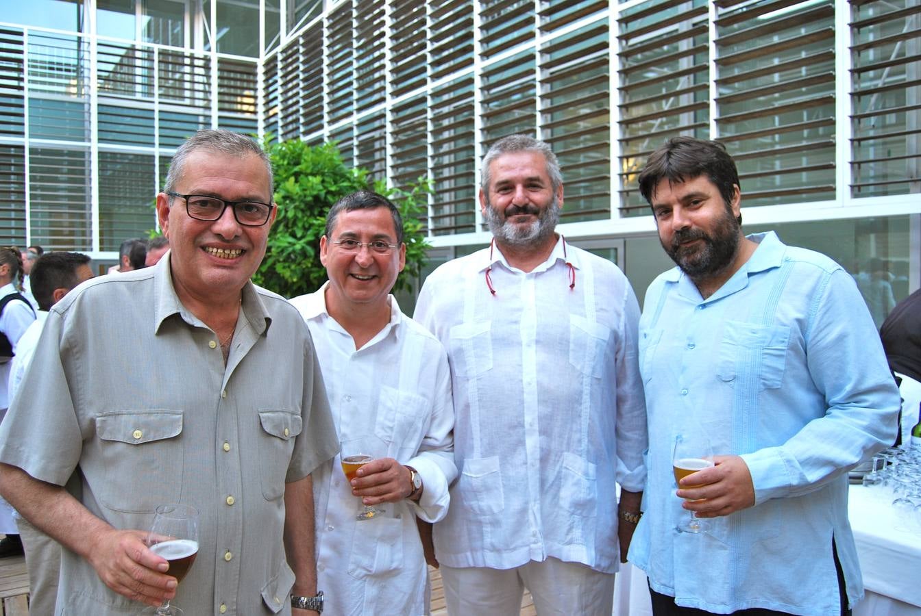 Juan Manuel Priego, José Vega, José Luis Ortiz y Pepe Baena. 