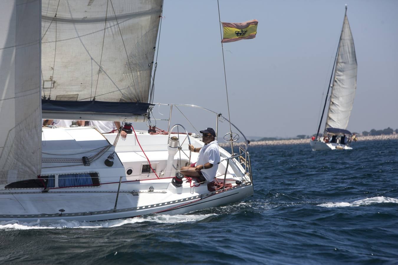 Último día de la Regata de Vela Clásica en Puerto Sherry