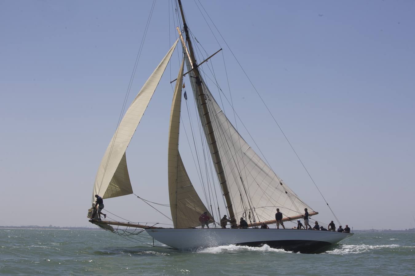 Último día de la Regata de Vela Clásica en Puerto Sherry