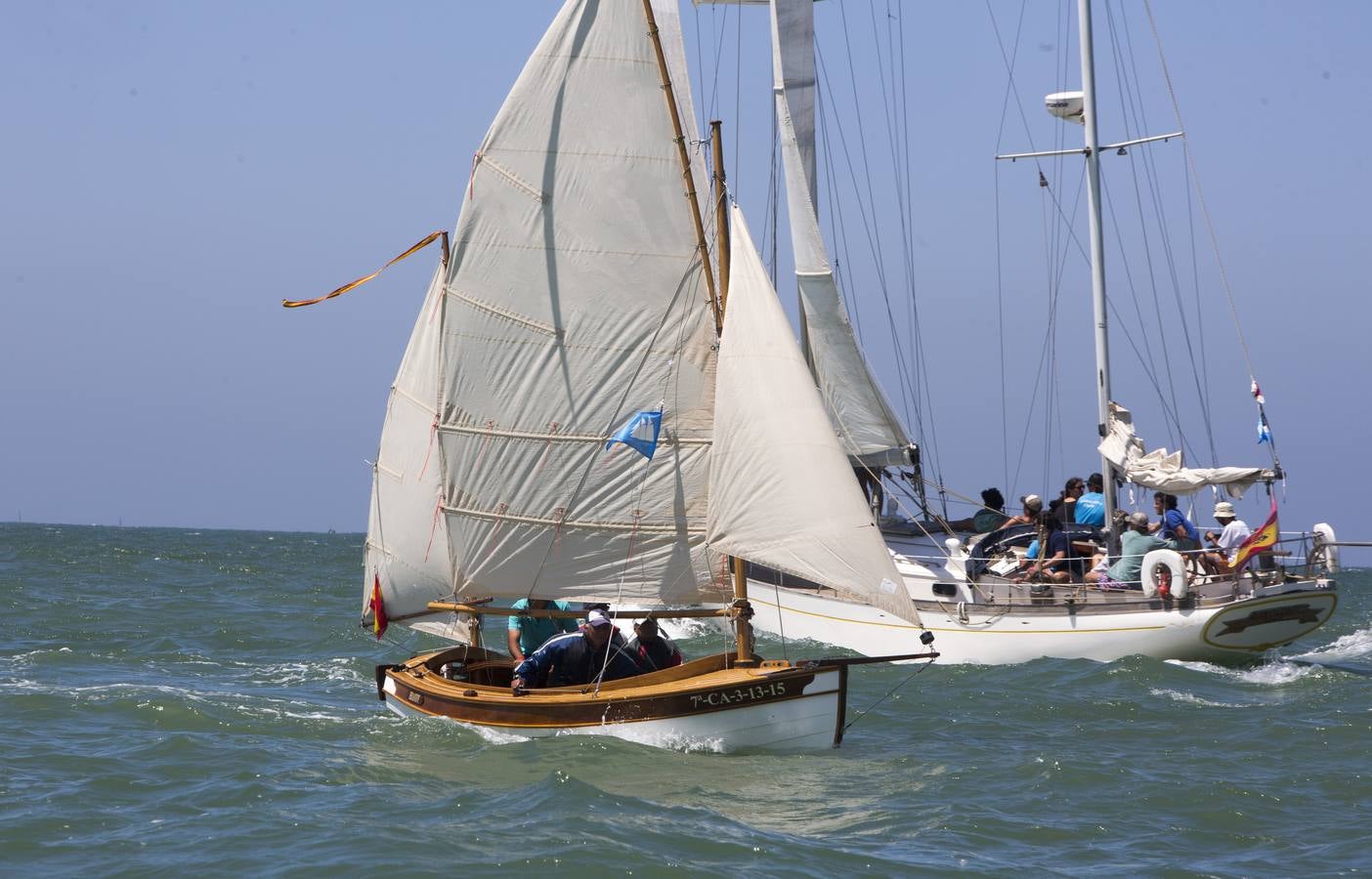 Último día de la Regata de Vela Clásica en Puerto Sherry