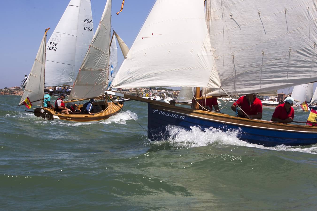 Último día de la Regata de Vela Clásica en Puerto Sherry